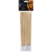Chef Aid 100pc 10" 25.5cm Wooden Bamboo Skewers